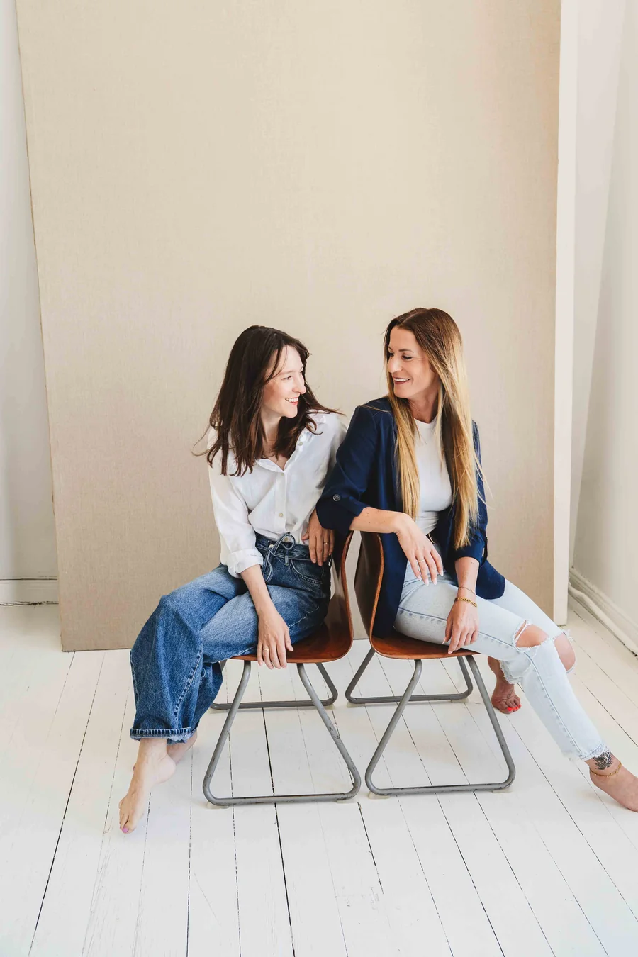 Sarah und Neele im Gespräch